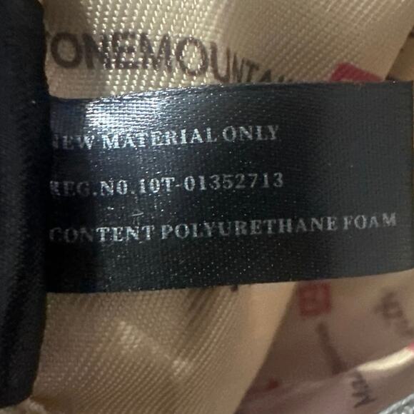 Stone Mountain USA Lt gray guitar strap catalina sling CrossBoddy Bag/hiking New - Picture 9 of 12